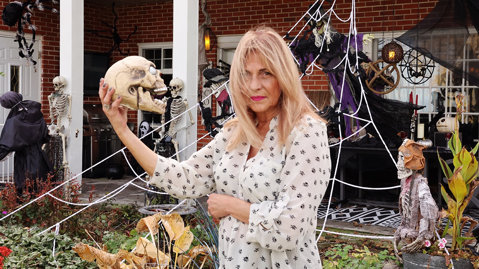 Rencontre avec une résidente de Notre-Dame de l'Île-Perrot passionnée d'Halloween 