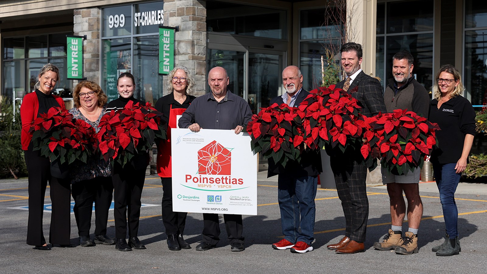 Égayez votre temps des Fêtes avec un poinsettias au profit de la MSPVS 