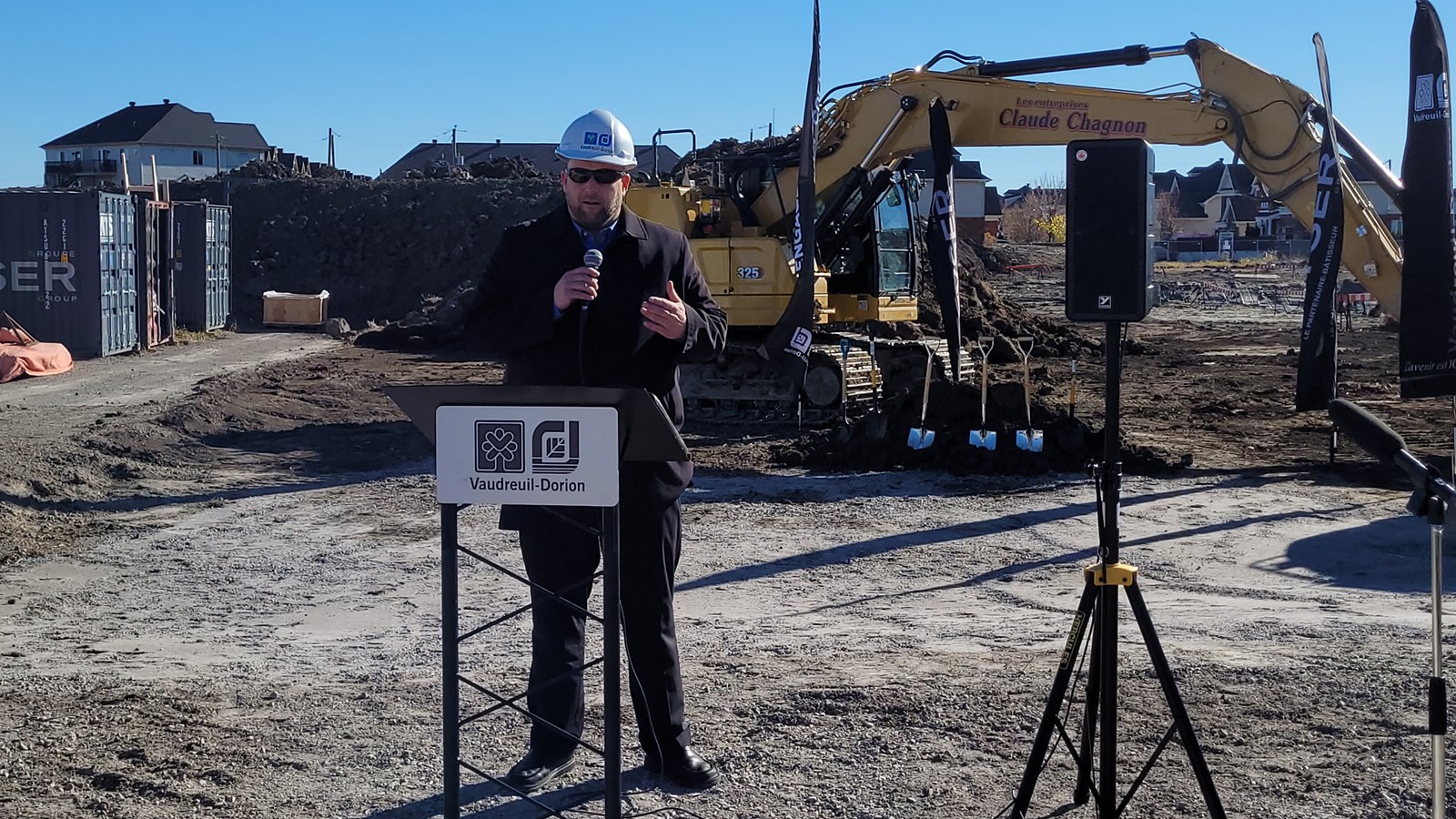 Vaudreuil-Dorion lance les travaux de son pôle municipal