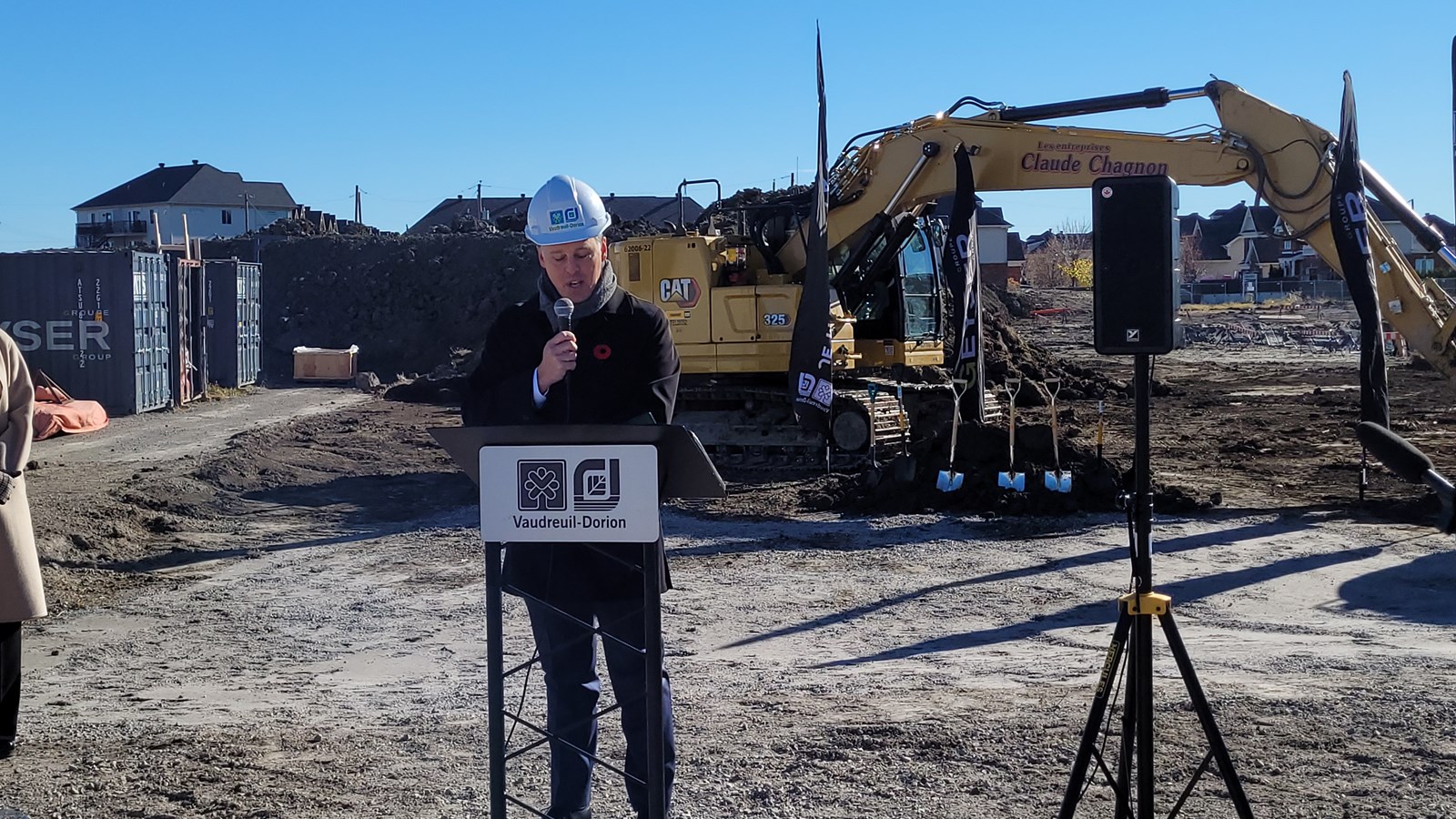 Vaudreuil-Dorion lance les travaux de son pôle municipal