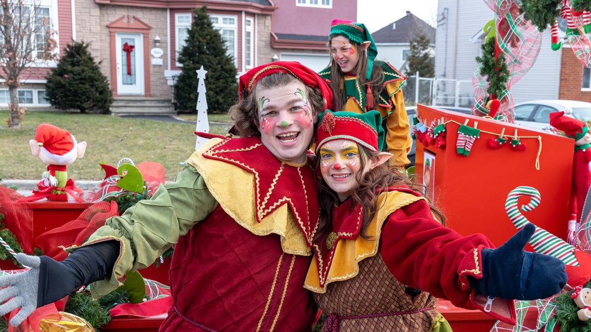 Les lutins du père Noël seront en tournée dans Vaudreuil-Dorion