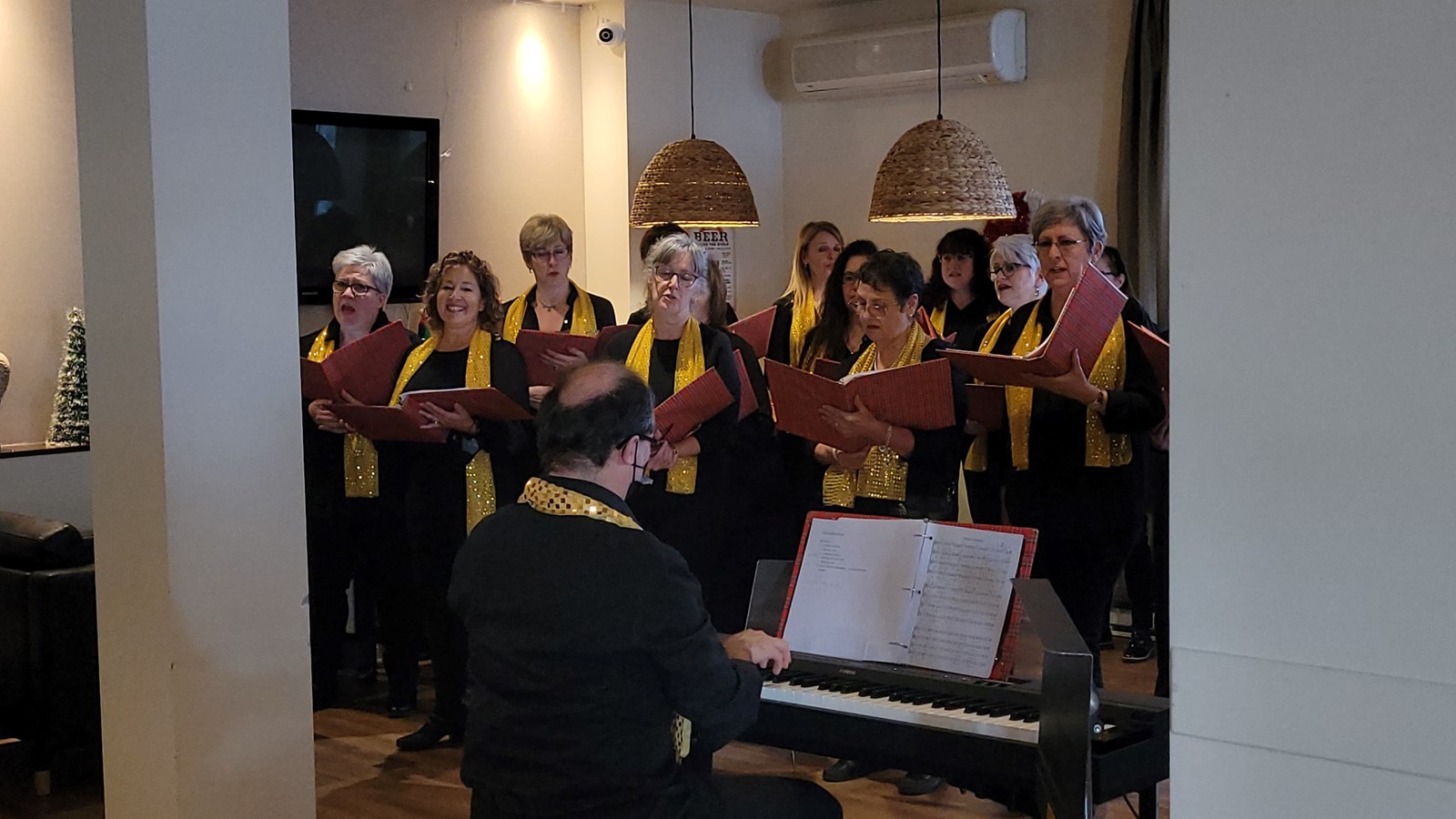 L’Ensemble vocal Les Enchanteurs fait vibrer le Manoir des Îles