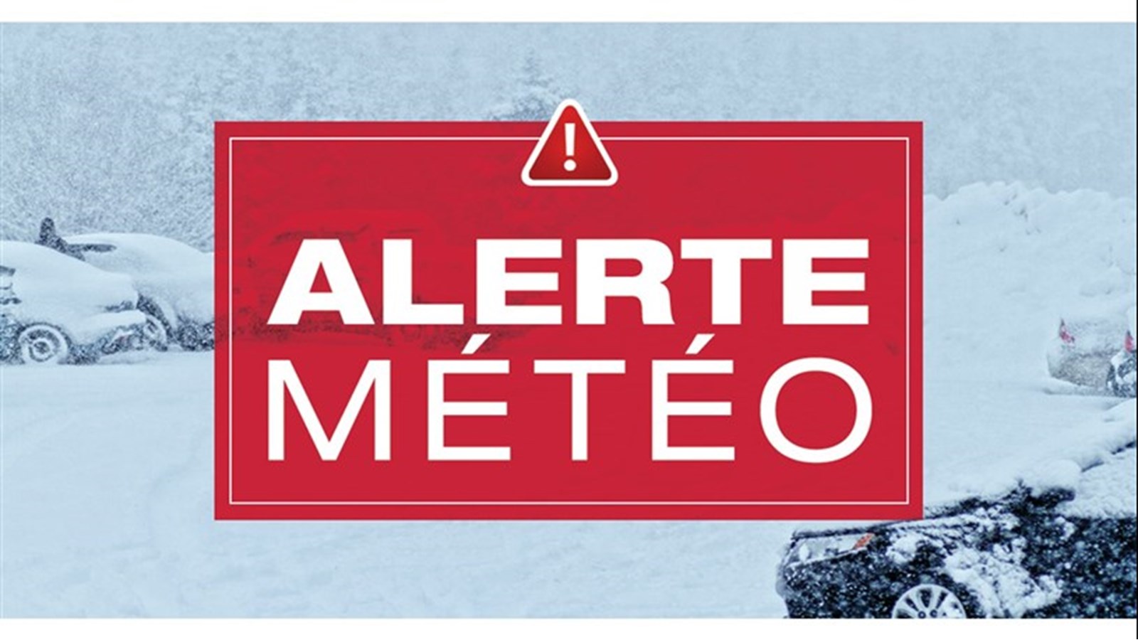 Alerte météo en vigueur pour la région du Suroît 