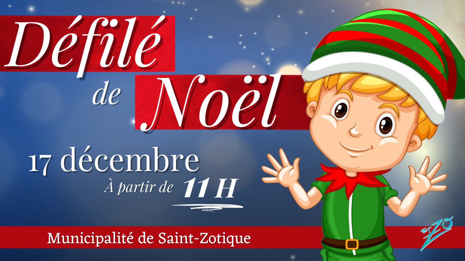 Le Défilé de Noël de Saint-Zotique se tiendra ce samedi