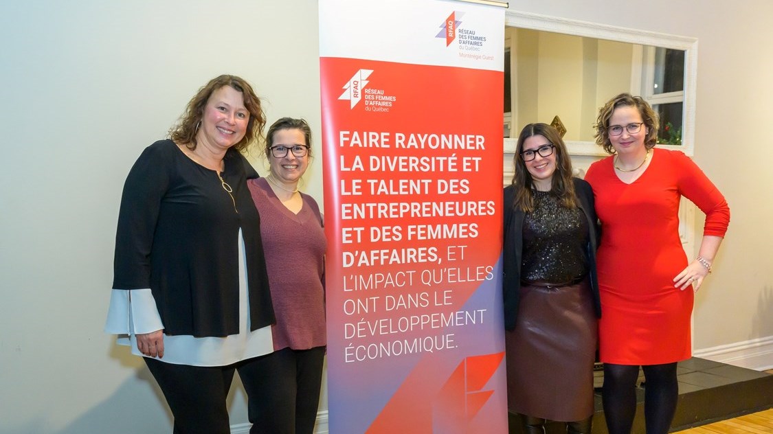 Les femmes d'affaires s'unissent pour l'Hébergement la Passerelle