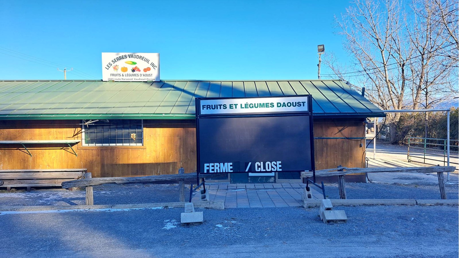 Ferme d'Hiver fait l'acquisition du marché des Serres Vaudreuil inc./Fruits & Légumes Daoust