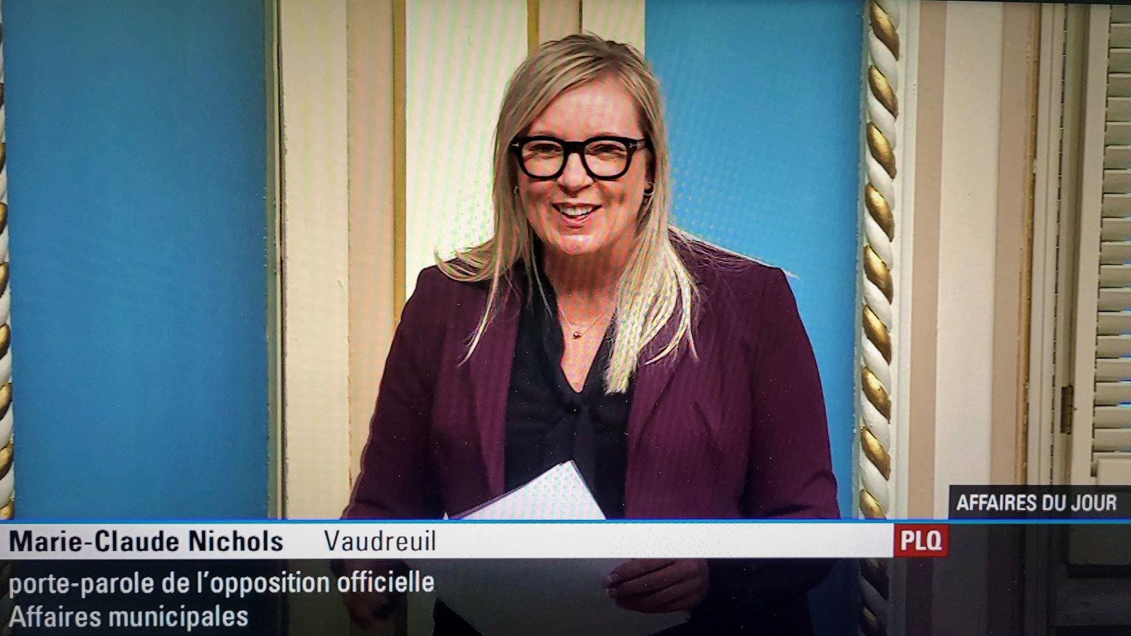 25 février 2022 : Marie-Claude Nichols réclame un meilleur plan d’action en habitation
