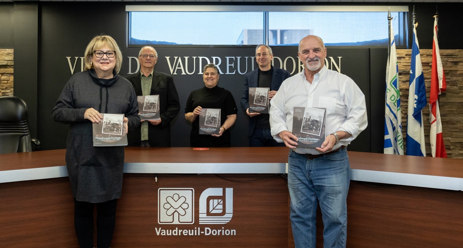 25 février 2022 : Publication d’un livre historique sur l’histoire de la fusion de Vaudreuil-Dorion