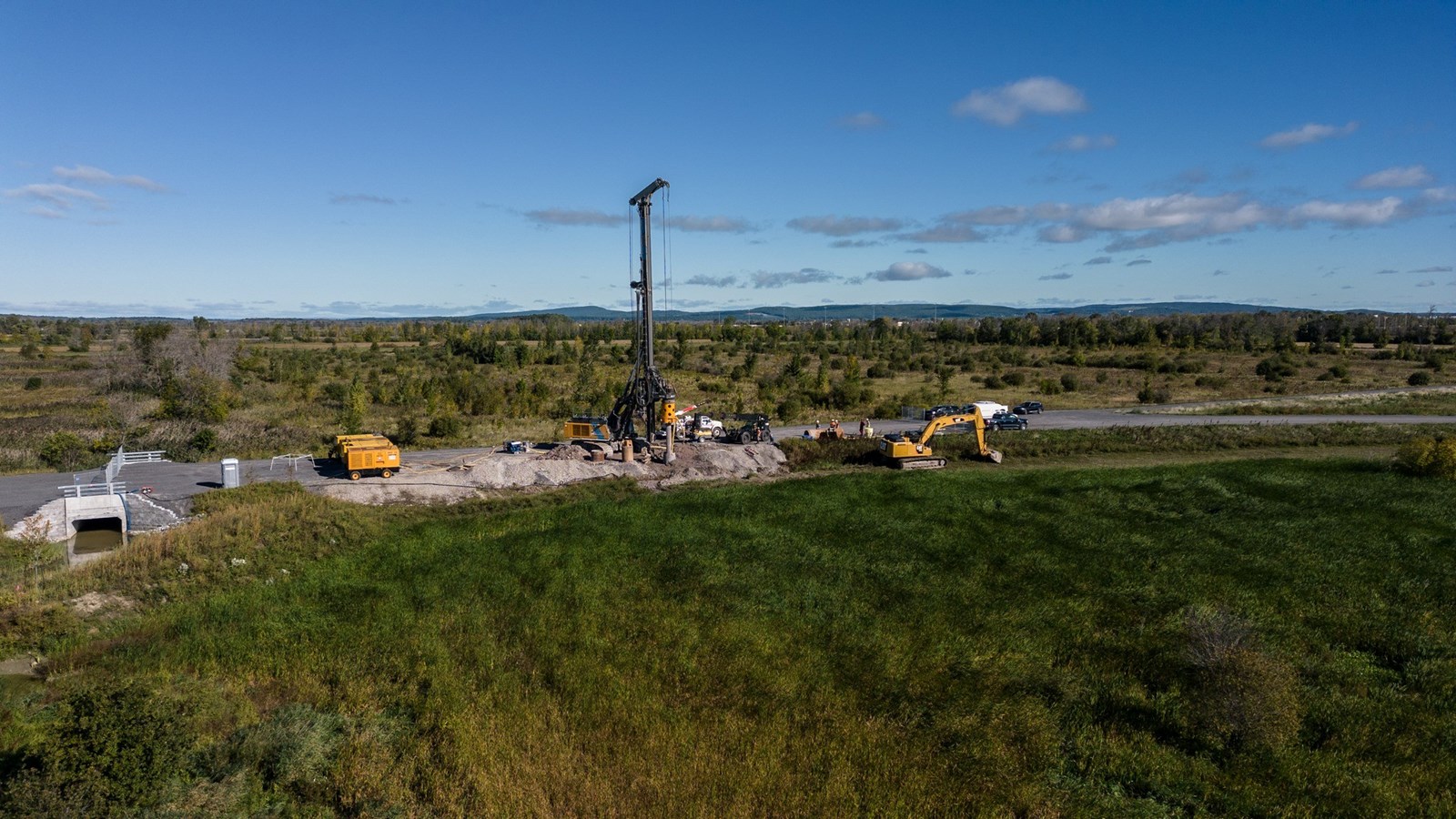 Les travaux vont bon train sur le site du futur hôpital de Vaudreuil-Soulanges
