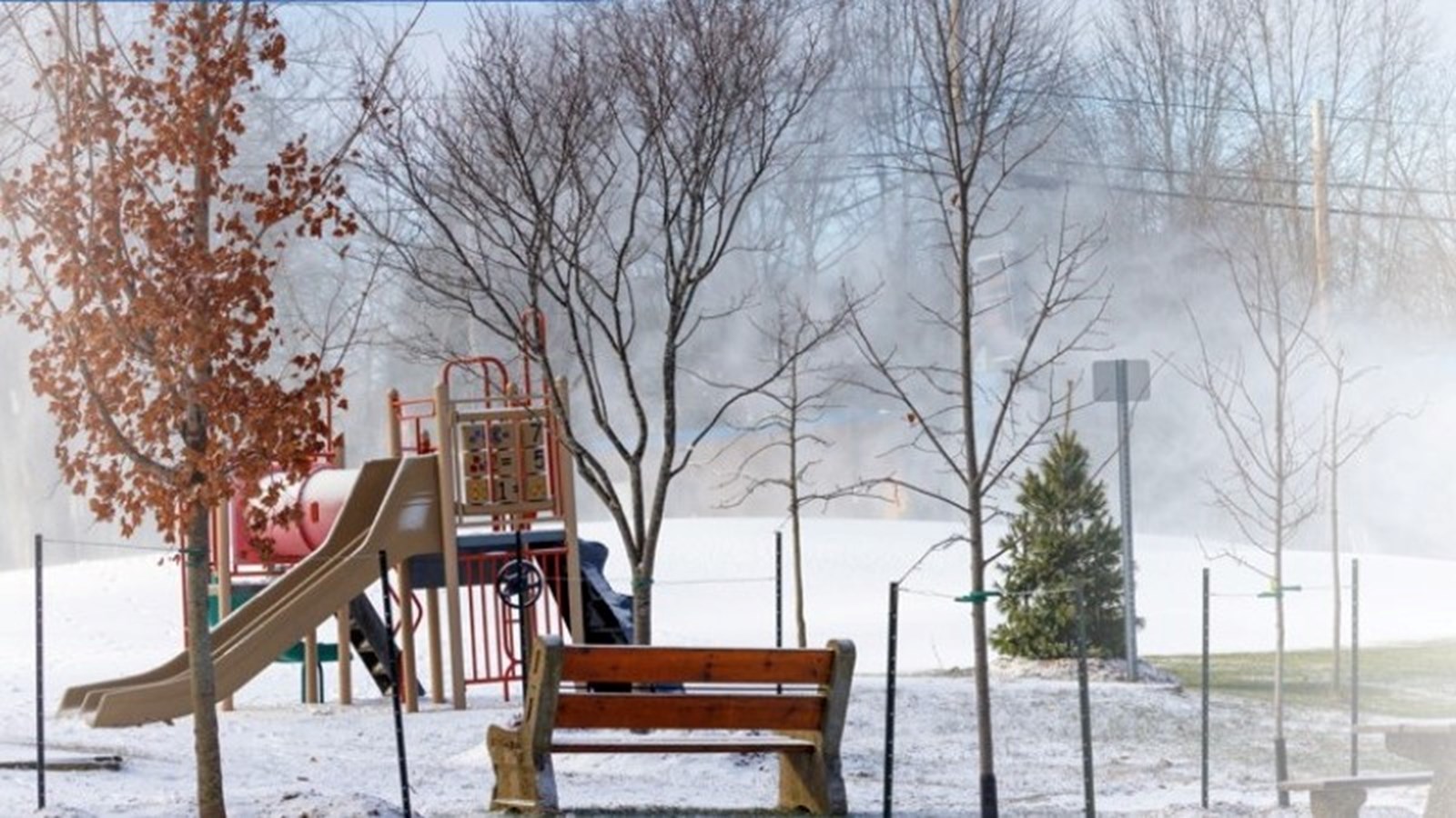 L'aire de glisse du parc de la Maison-Valois est maintenant accessible 