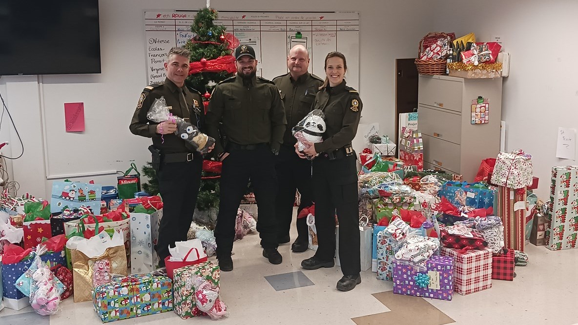 La police de Noël de retour dans la MRC Vaudreuil-Soulanges