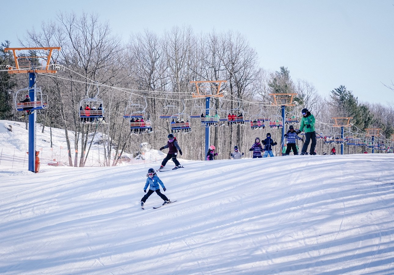 Mont Rigaud: a second lift but no new trails