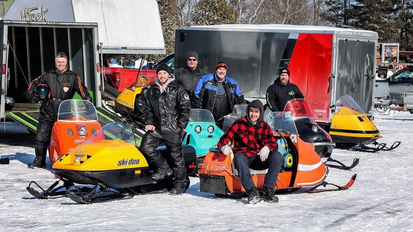 Randonnée de motoneiges antiques ce samedi à Sainte-Justine-de-Newton
