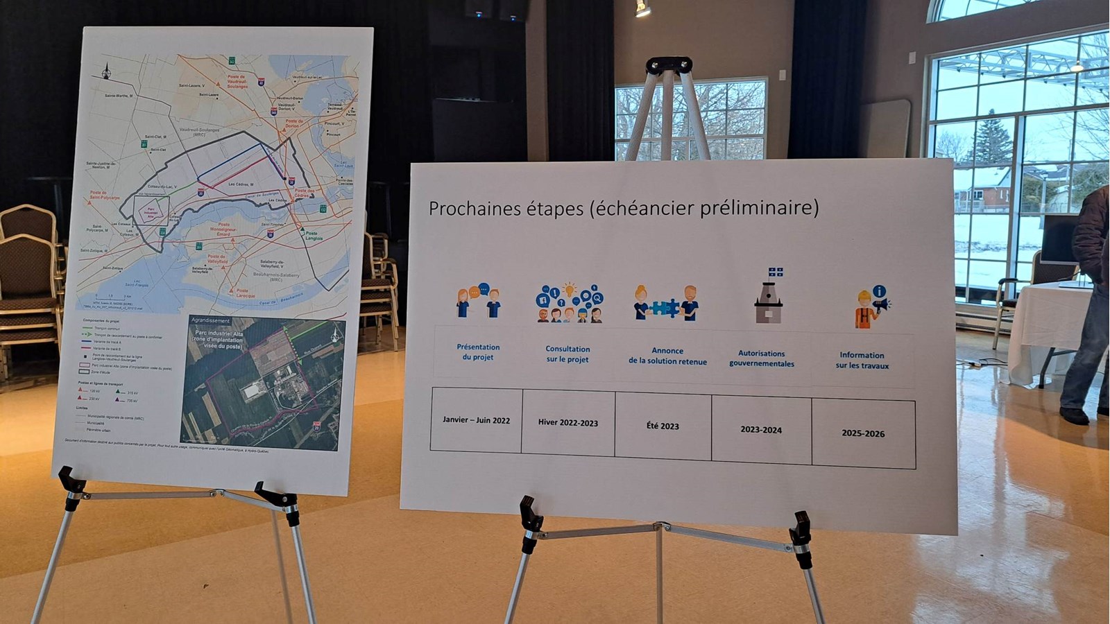 Hydro-Québec: 150M $ pour la construction du nouveau poste à Coteau-du-Lac