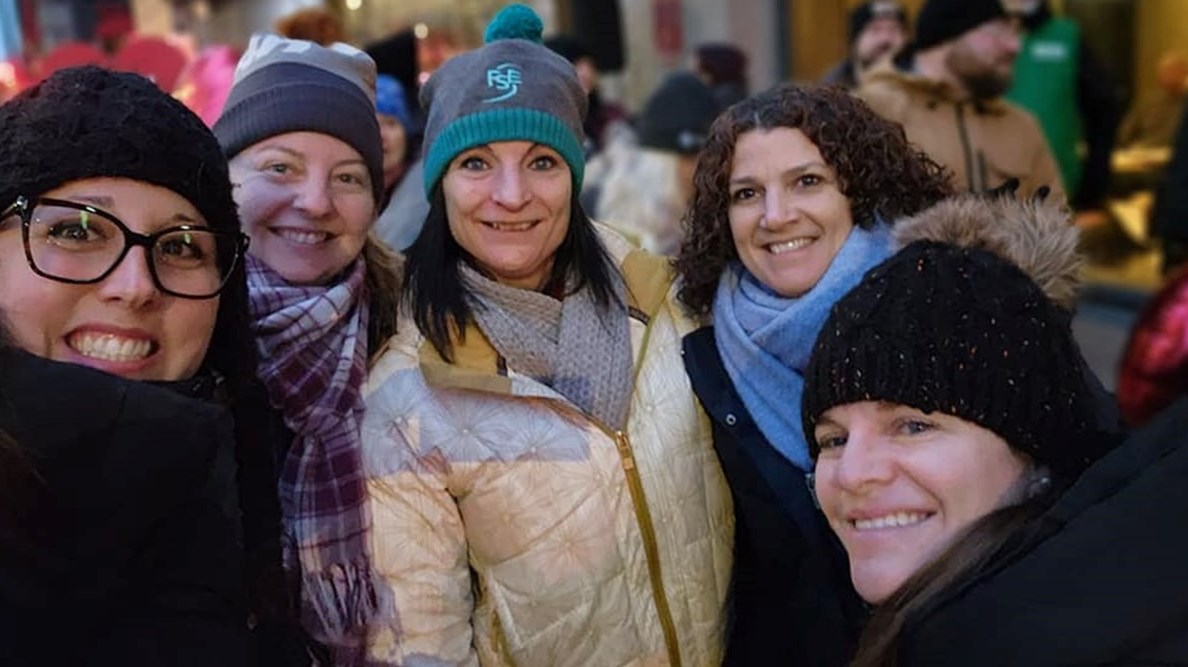 Les enseignantes de Vaudreuil-Soulanges manifestent à Montréal