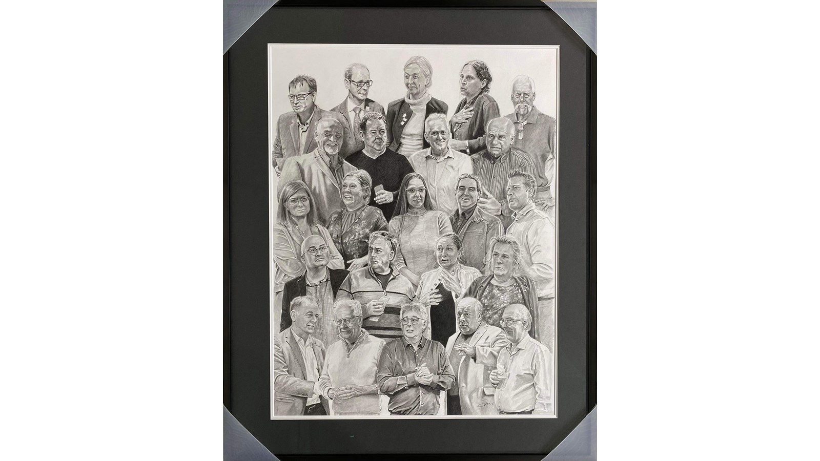 L'oeuvre, 23 leviers, réalisée par l'artiste Sonia Isabelle