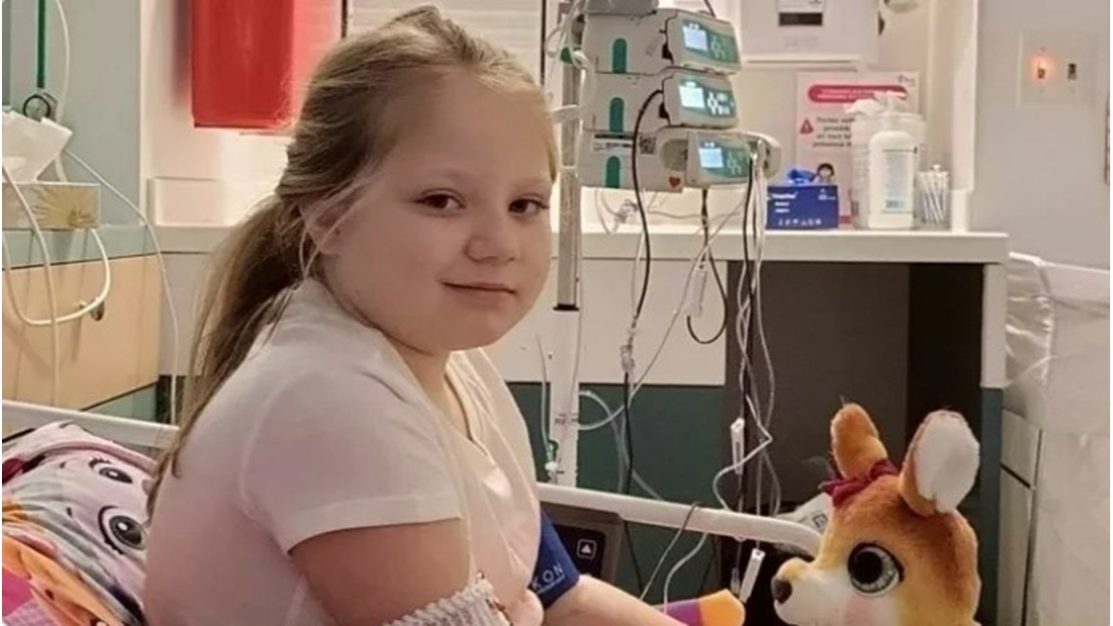 Un GoFundMe pour soutenir Megan, 7 ans, atteinte de leucémie et sa famille
