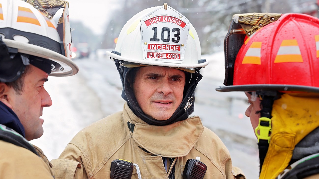Une résidence est la proie des flammes à Vaudreuil-Dorion