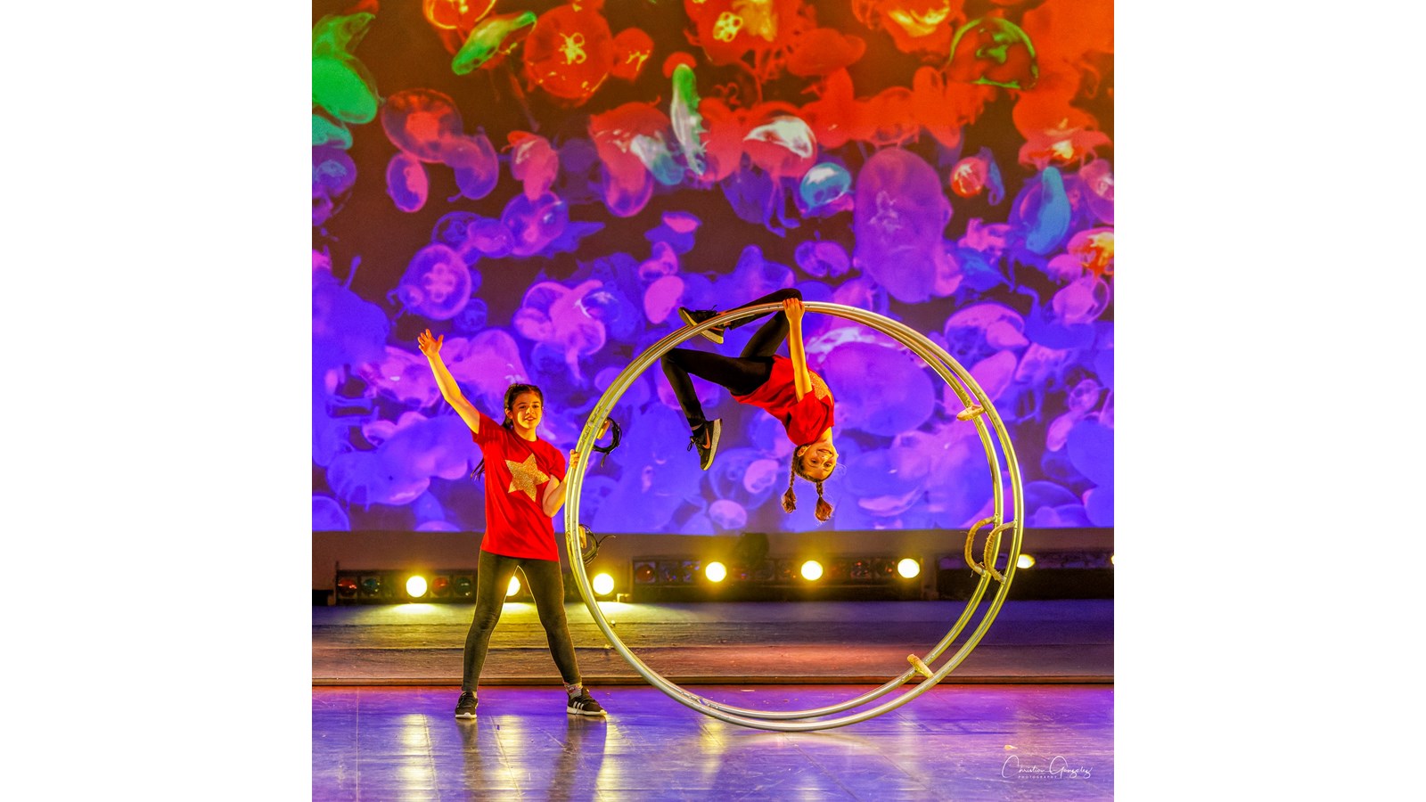 Un spectacle de cirque spatial pour les élèves de l'école Brind'Amour