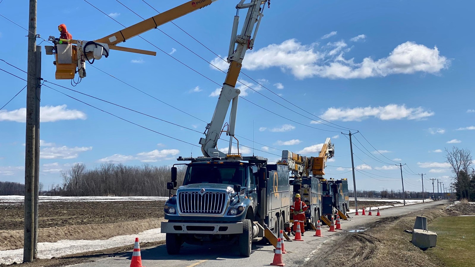 Entrave en cours sur l'autoroute 20 à Rivière-Beaudette
