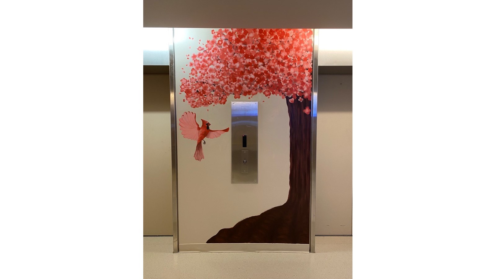 Les murales «Arbres de vie» sont créées à l'hôpital Sainte-Anne