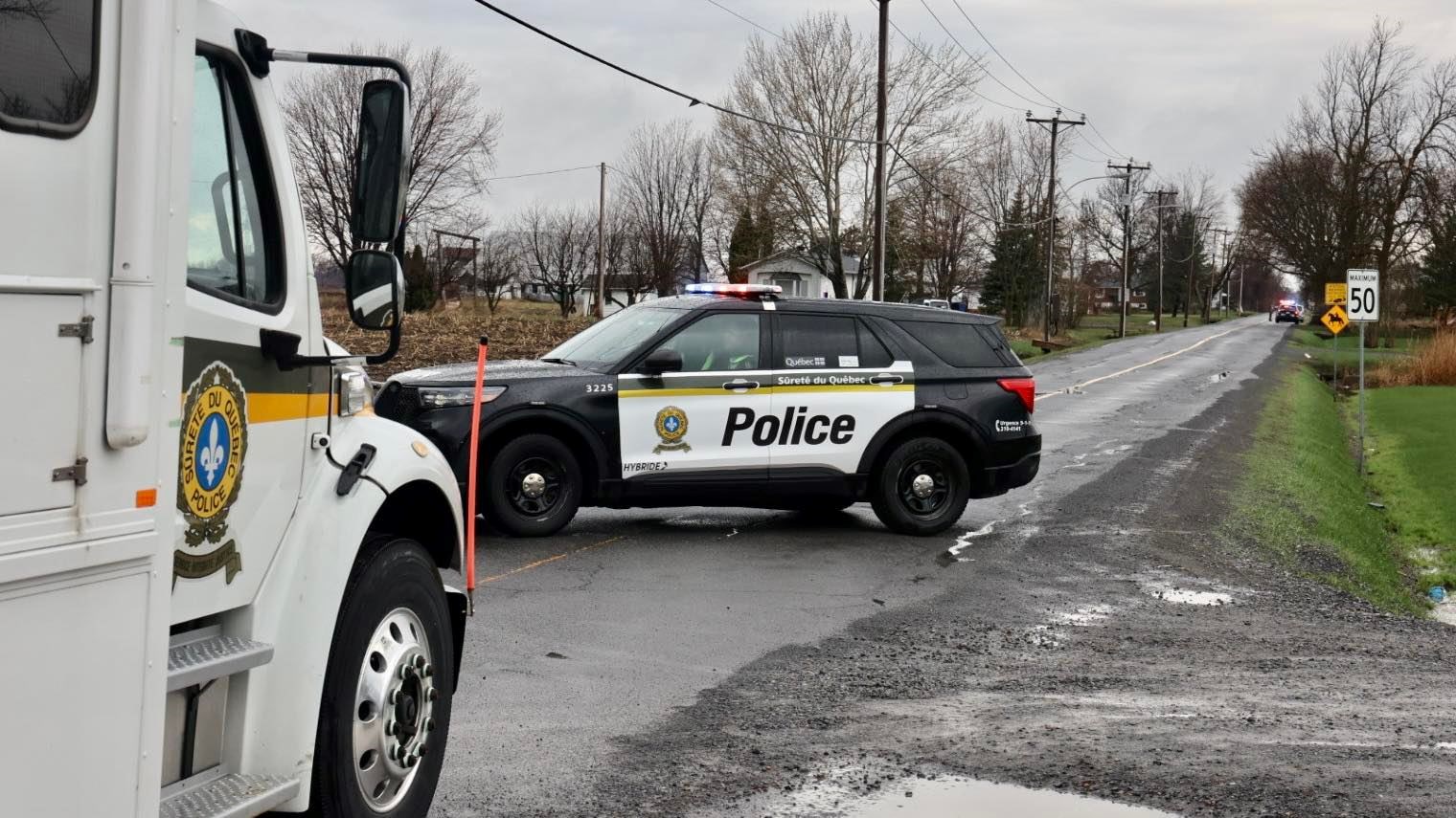La SQ confirme la thèse de l'homicide en lien avec le corps découvert à Saint-Zotique 