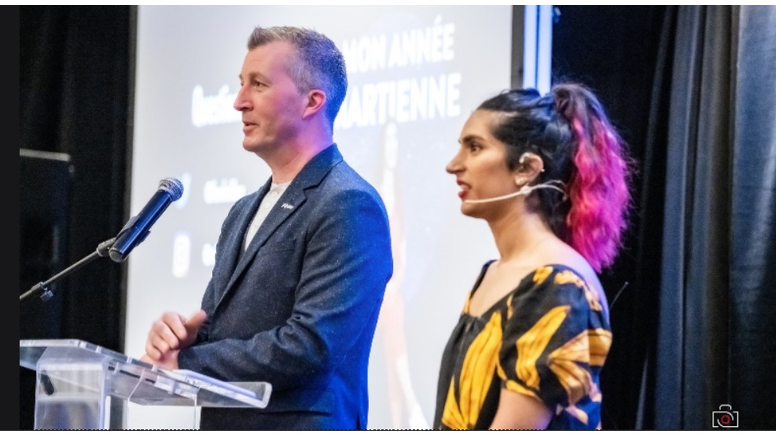 Retour en images sur la conférence de l'ingénieure de la NASA Farah Alibay