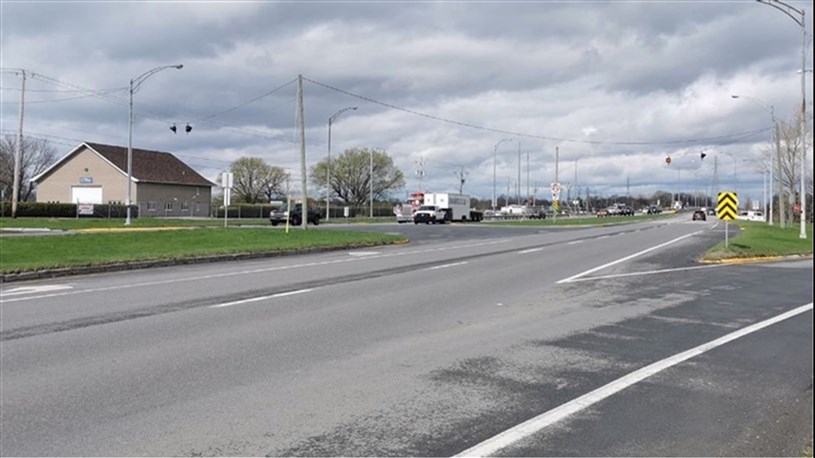 Reprise des travaux à l'intersection de la route 201 et du boulevard du Bord-de-l'Eau 