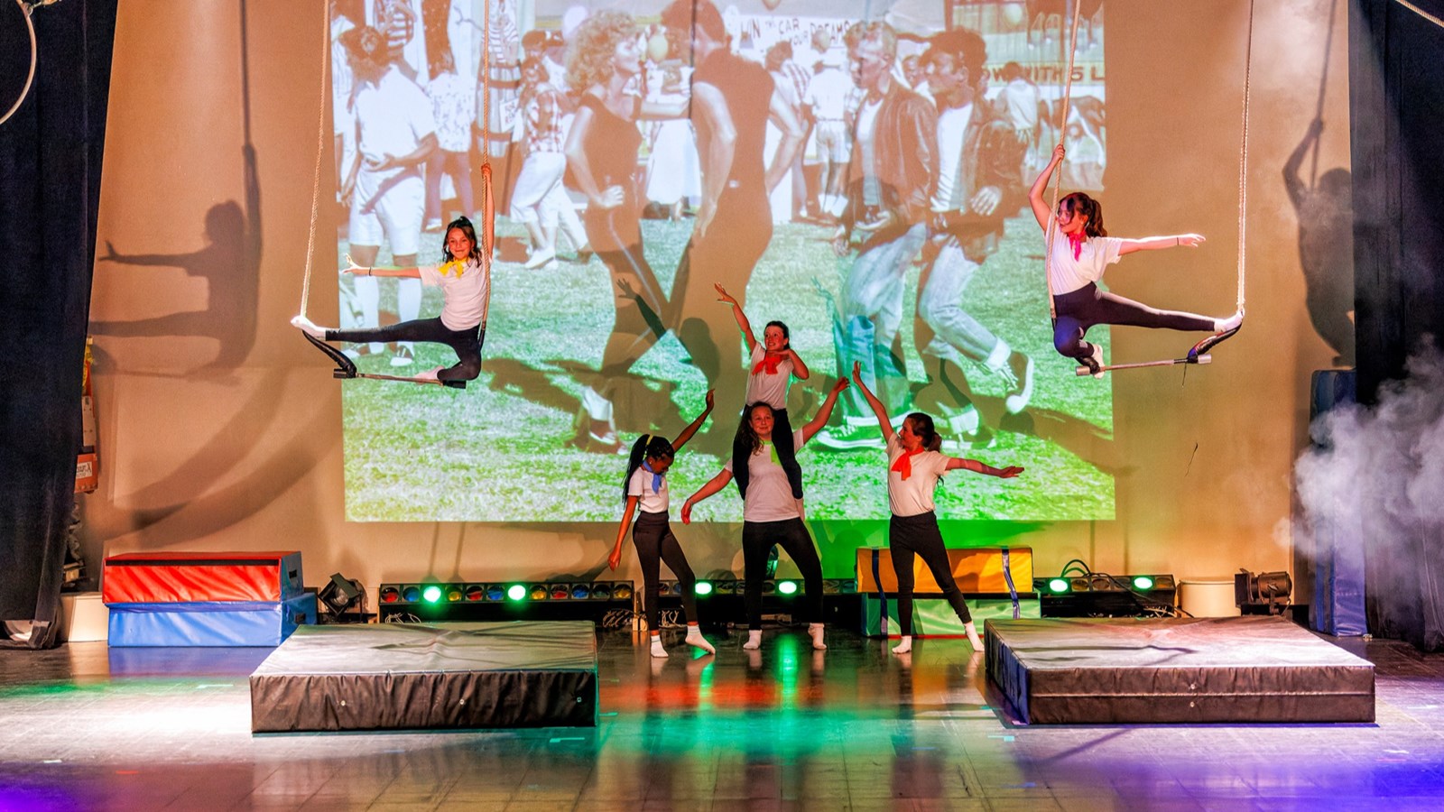 Festi-Cirque: un spectacle sur des airs disco pour l'école François-Perrot 
