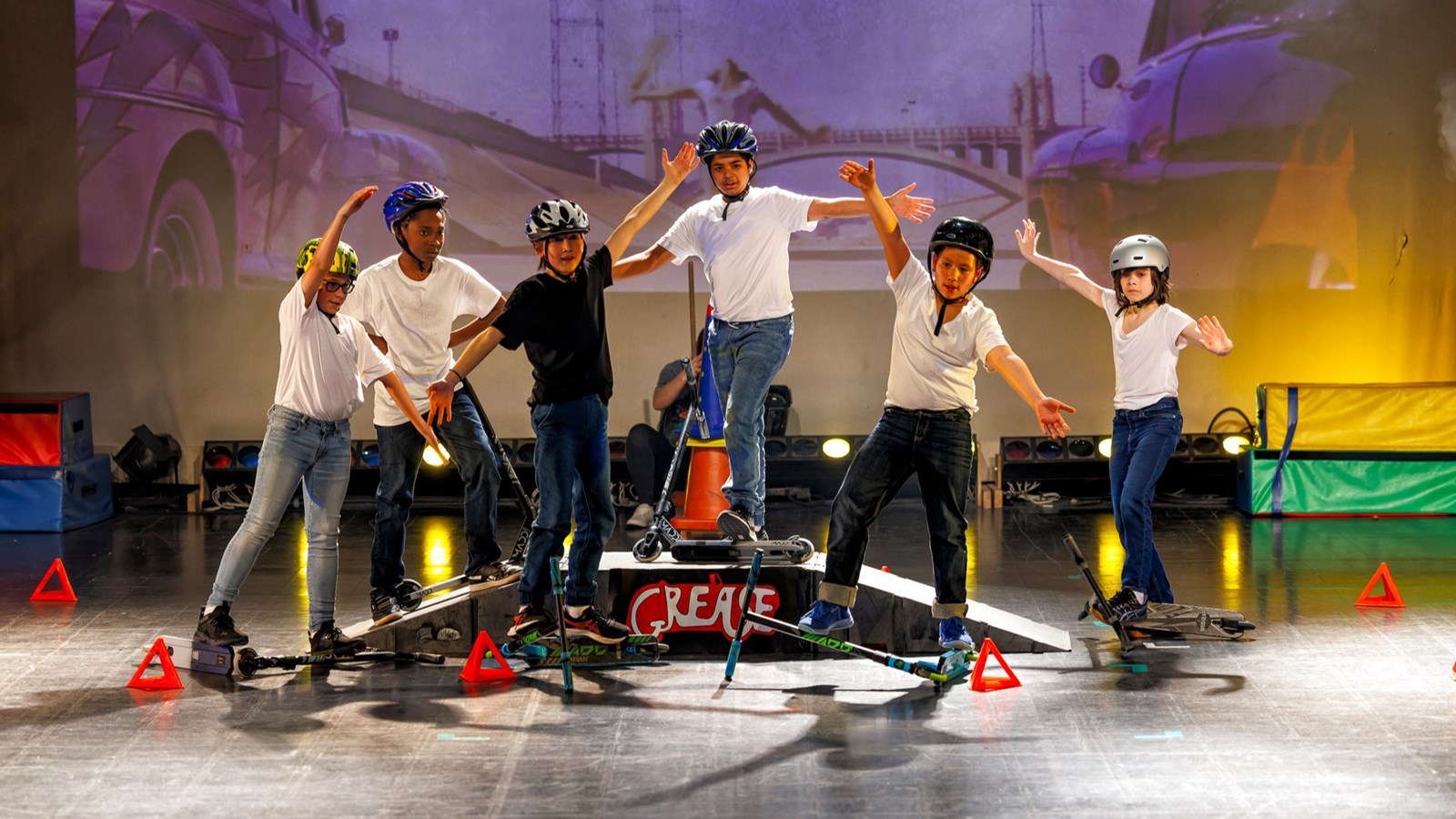 Festi-Cirque: un spectacle sur des airs disco pour l'école François-Perrot 