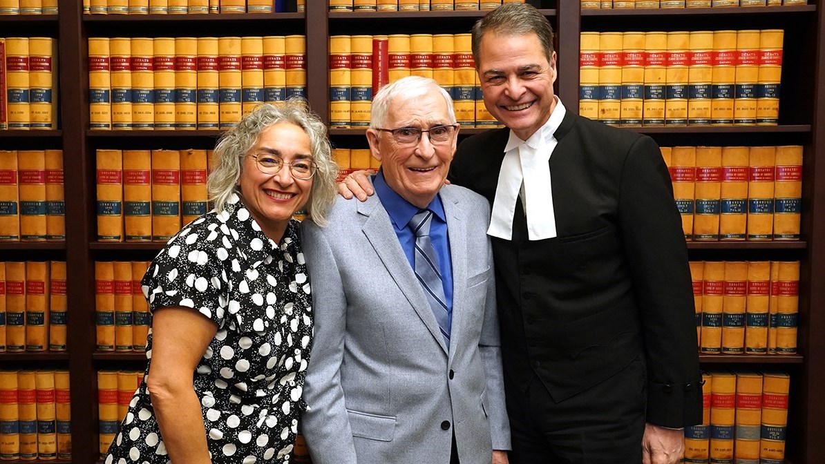 Un hommage à Michel Rochefort à la Chambre des Communes d'Ottawa 