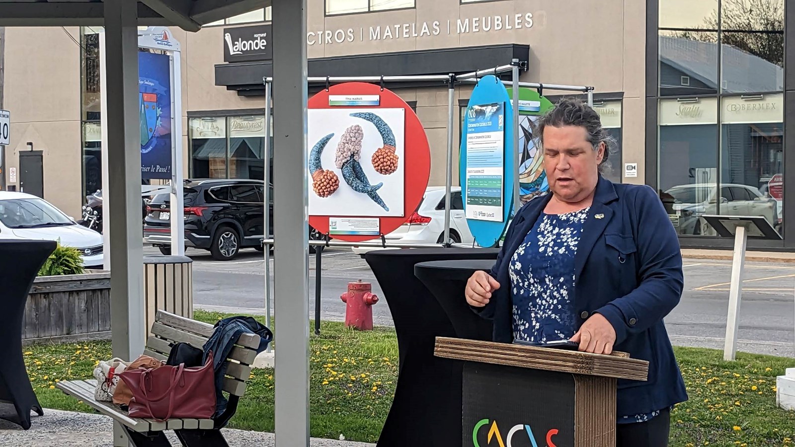 Julie Lemieux, mairesse de Très-Saint-Rédempteur et présidente du conseil d'administration du Conseil de la culture et des arts de Vaudreuil-Soulanges