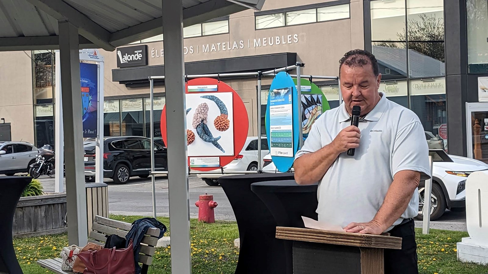 Yvon Chiasson, maire de Saint-Zotique