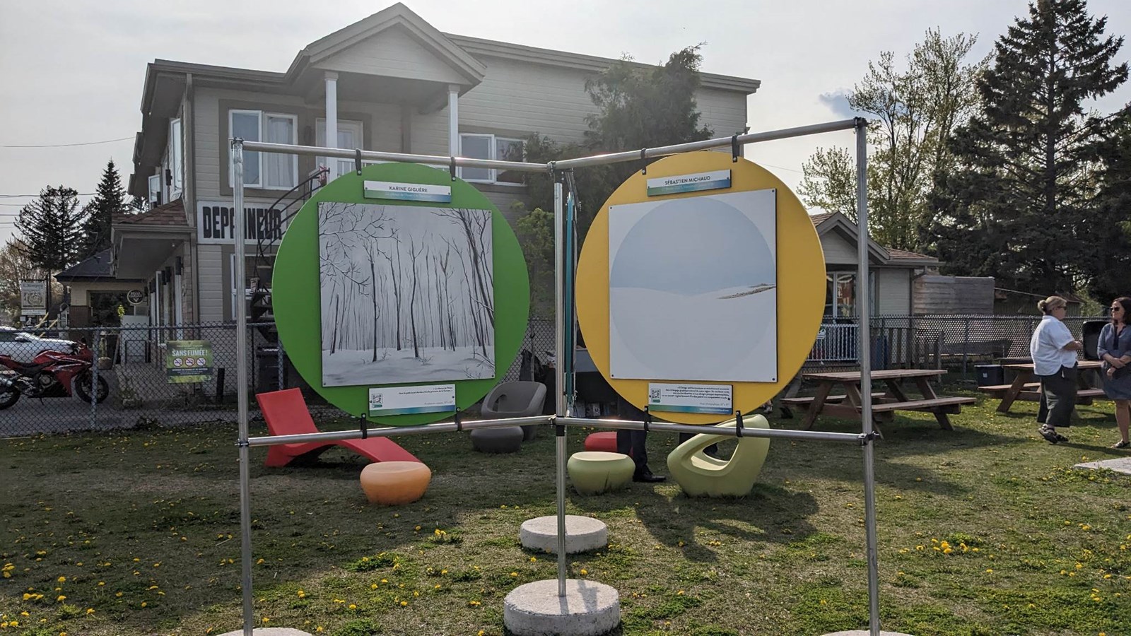 Retour en images sur l'exposition Contamination culturelle à Saint-Zotique