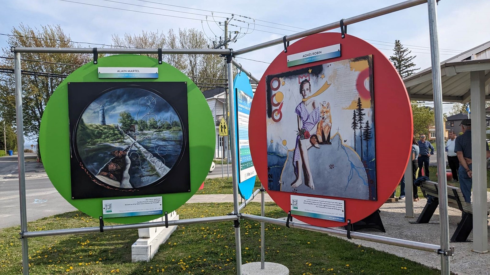 Retour en images sur l'exposition Contamination culturelle à Saint-Zotique