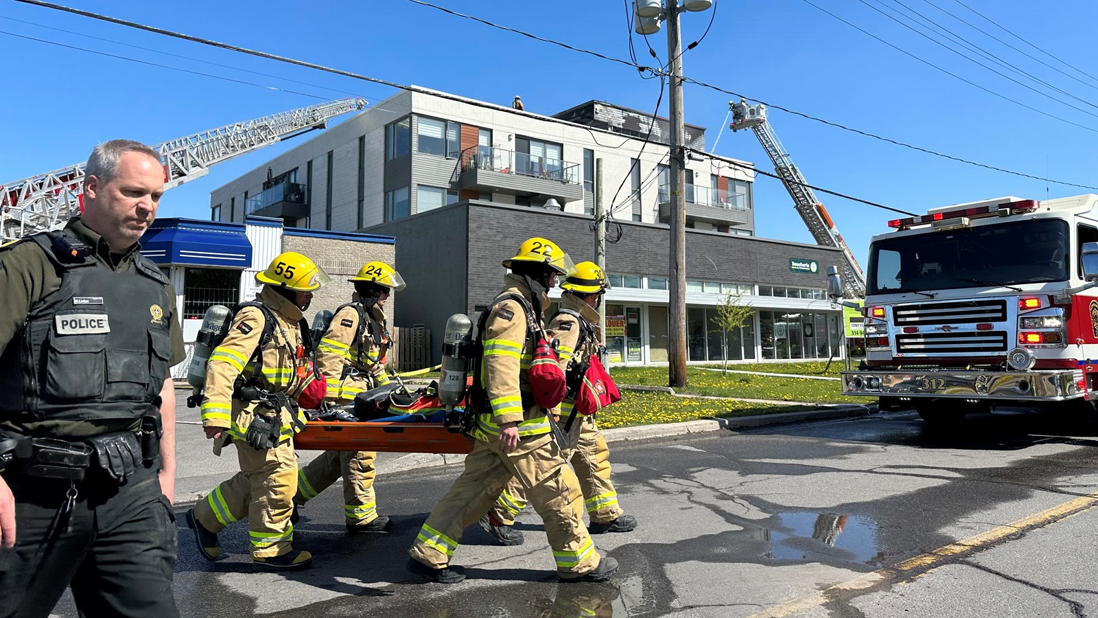 Incendie de Vaudreuil-Dorion: un problème électrique en cause