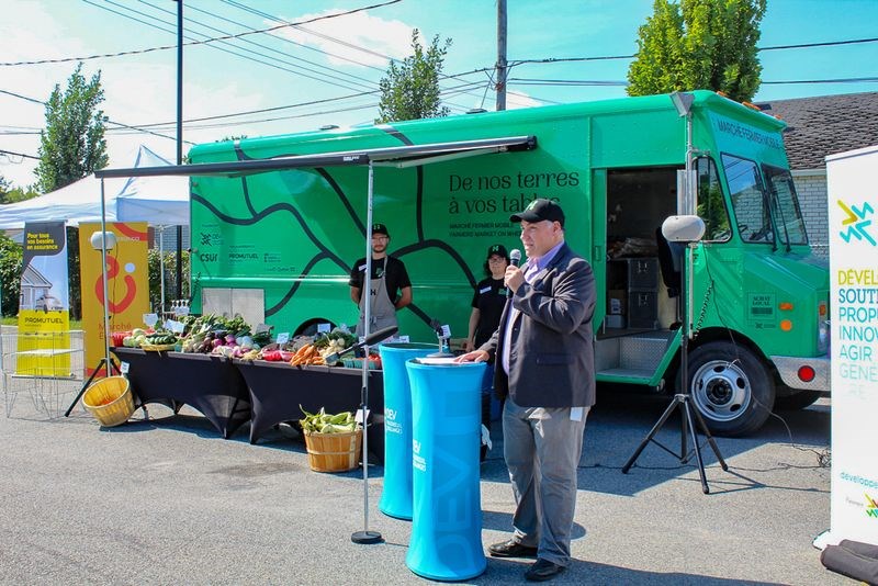 Le Hub alimentaire Vaudreuil-Soulanges à Saint-Clet cet été