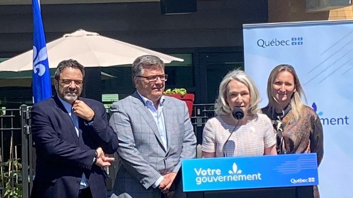 La ministre Sonia Bélanger confirme le conventionnement des CHSLD privés Soulanges et Manoir Harwood