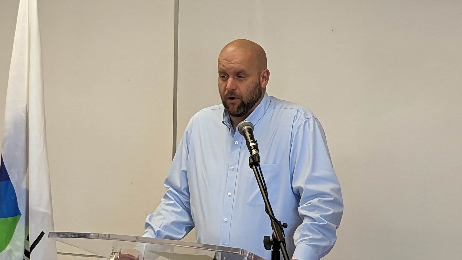 Le directeur général de la Ville de Vaudreuil-Dorion, Olivier Van Neste