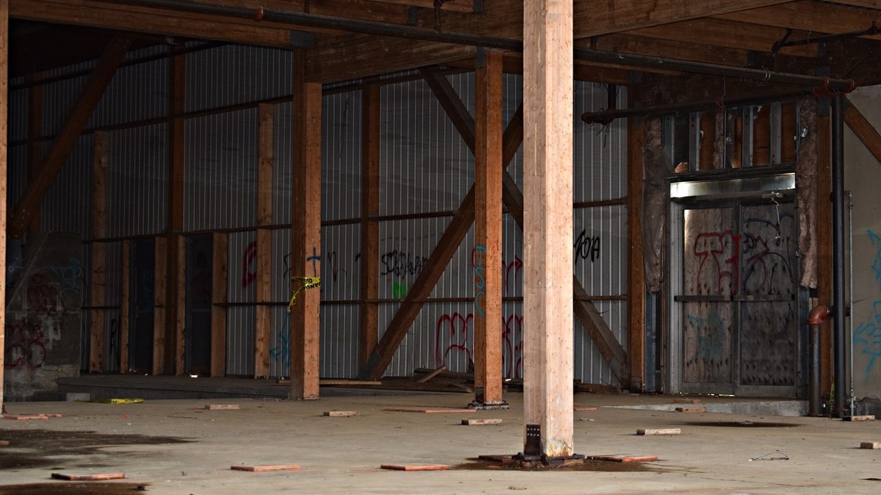 An exclusive peek inside the uncompleted Pincourt arena on May 21.
