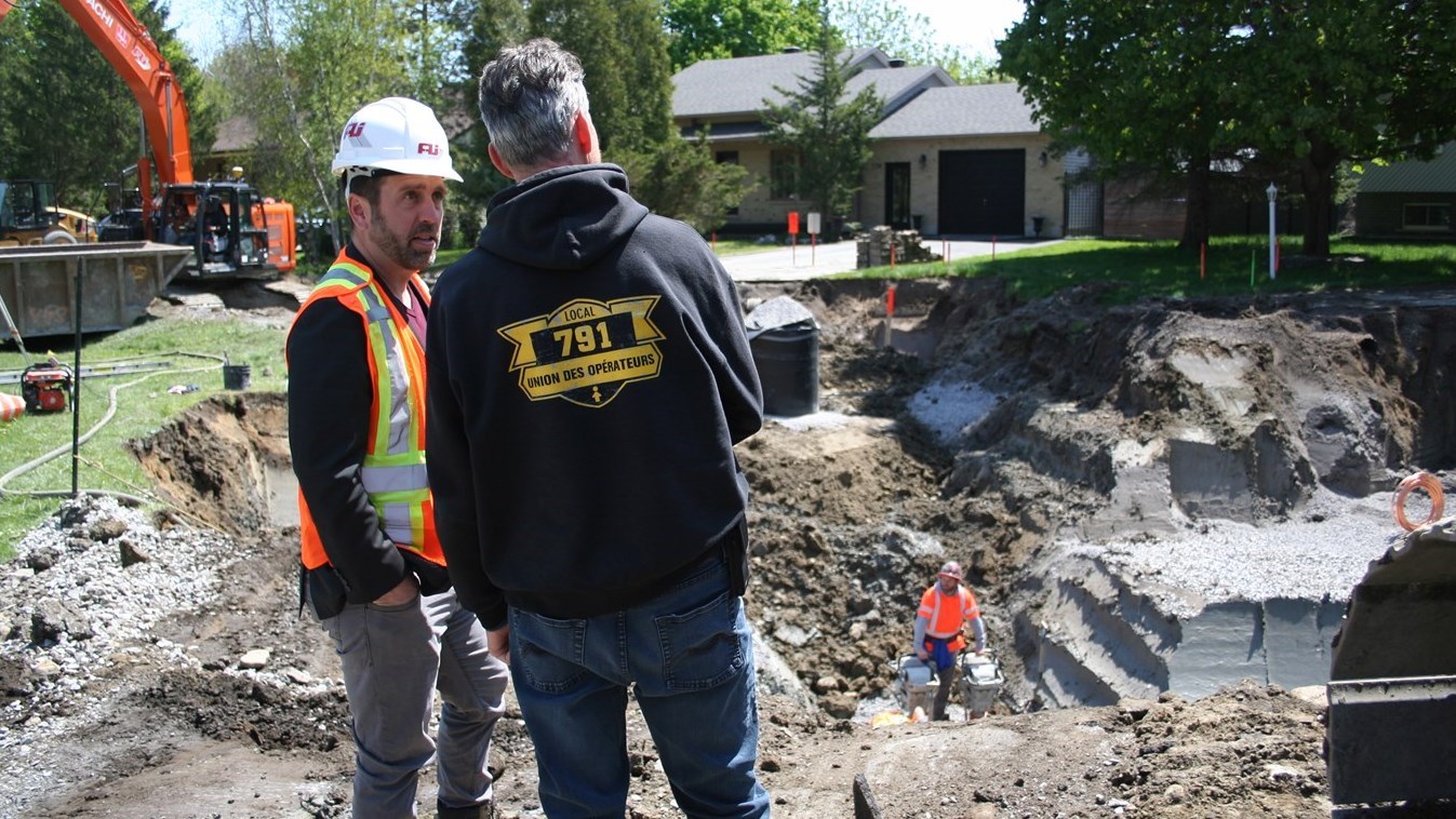 Work underway to modernize Saint Lazare sewage system