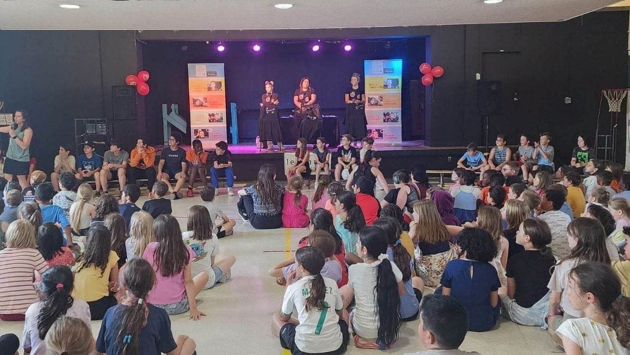 Des petits au grand coeur à l'École du Papillon-Bleu