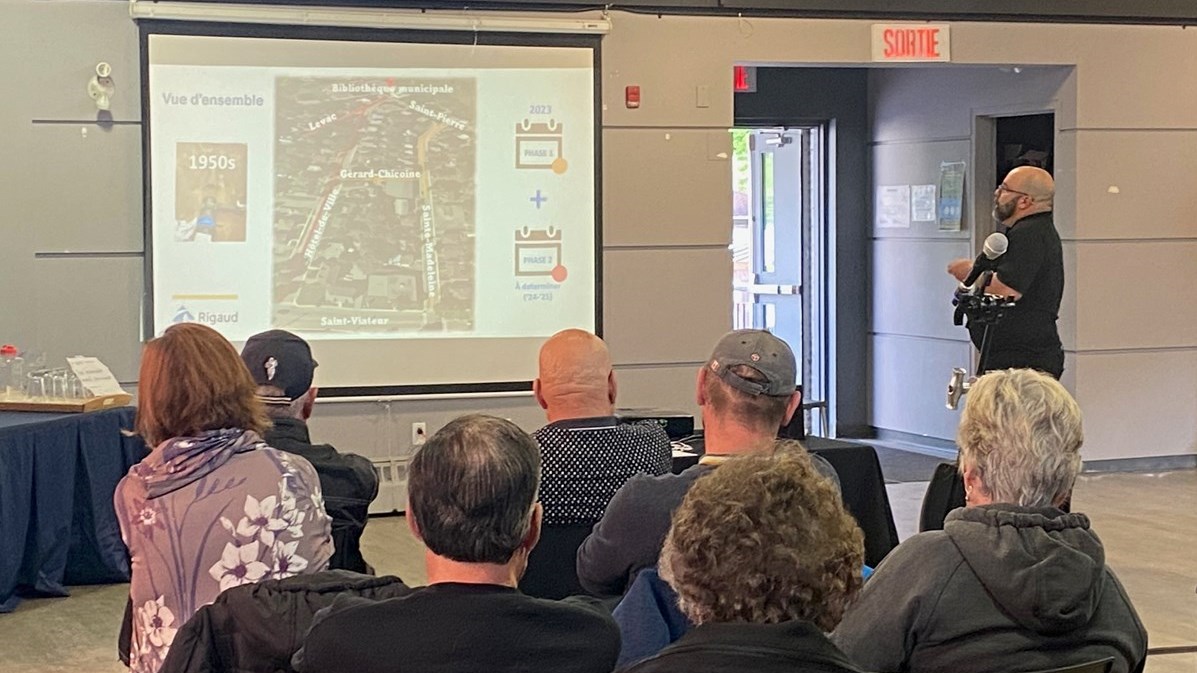 Rigaud présente son projet de réaménagement majeur de quatre rues de son noyau villageois