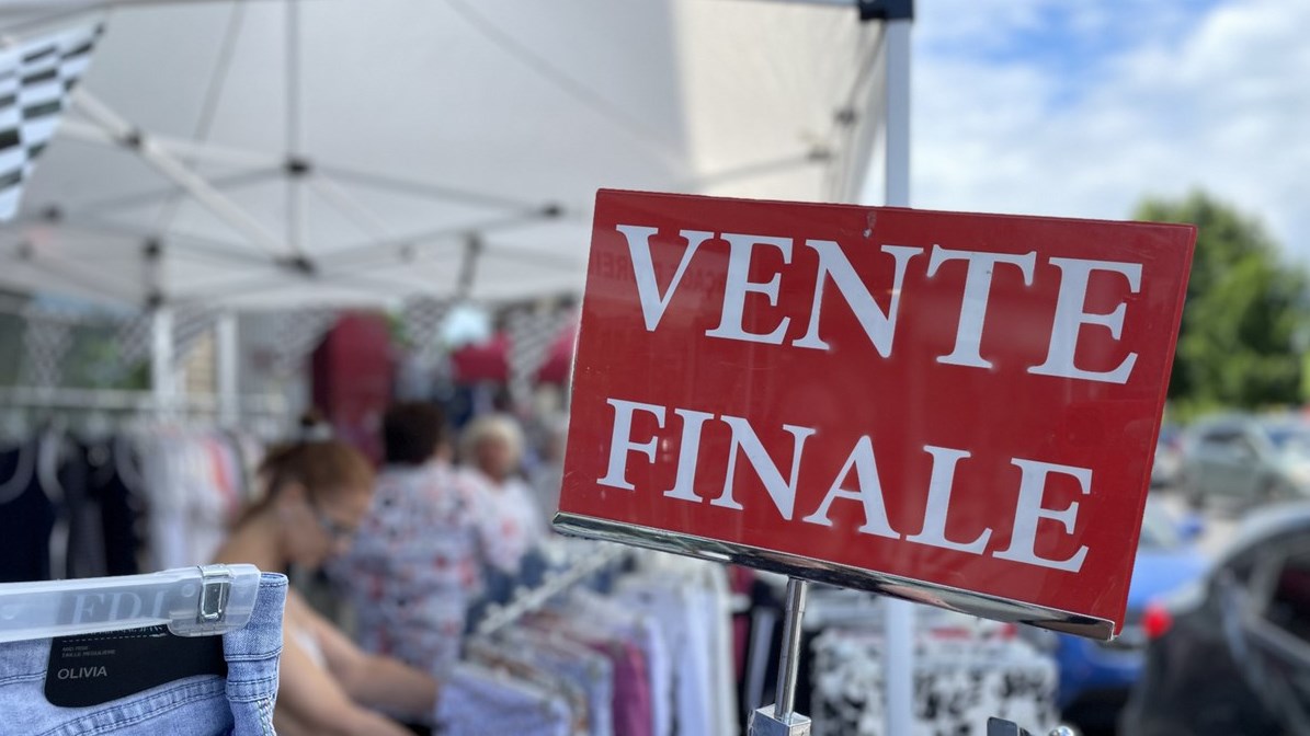 Une seule date pour la Grande vente trottoir du centre-ville