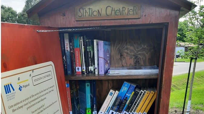 Les boîtes à livres sont de retour dans les parcs de Rigaud 