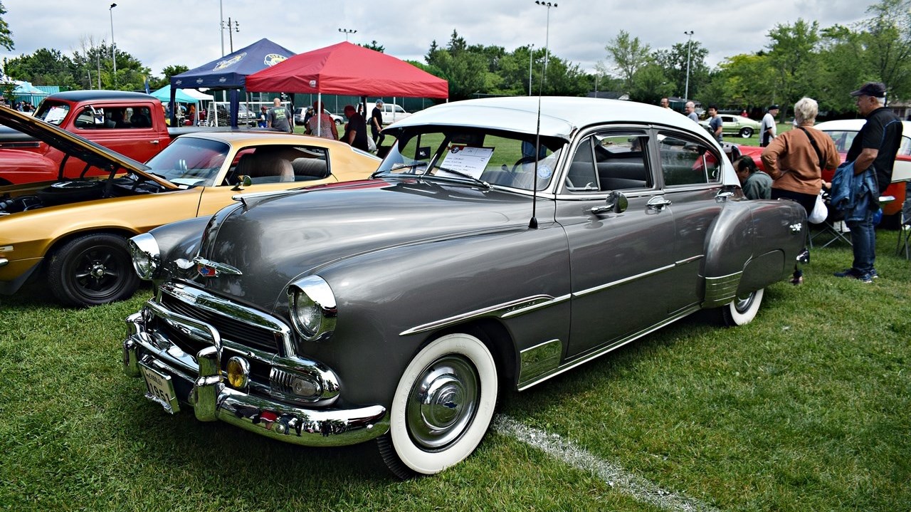Antique car show at Bellevue Park in Pincourt on June 18.