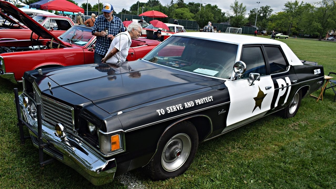 Antique car show at Bellevue Park in Pincourt on June 18.
