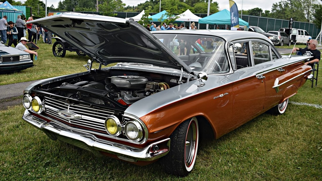 Antique car show at Bellevue Park in Pincourt on June 18.