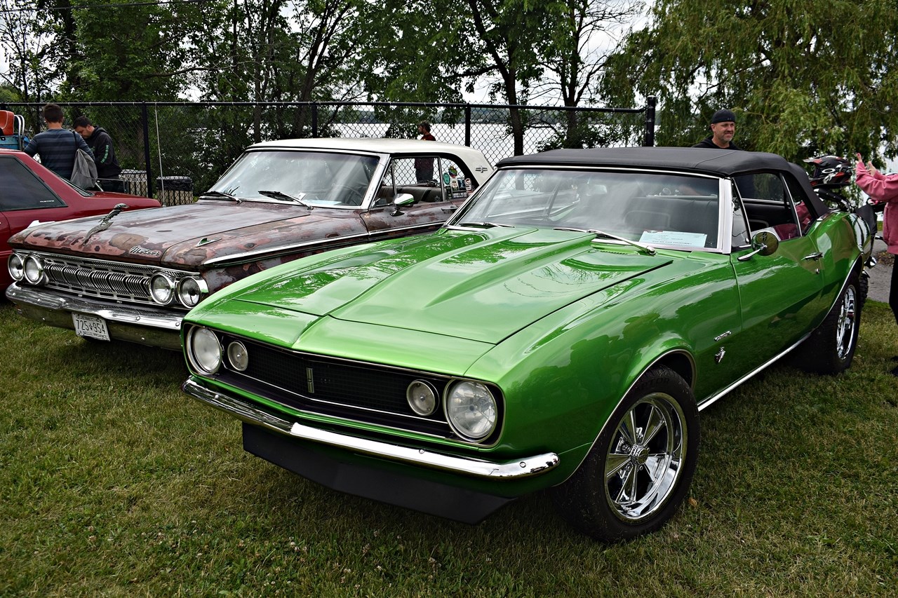 Antique car show at Bellevue Park in Pincourt on June 18.