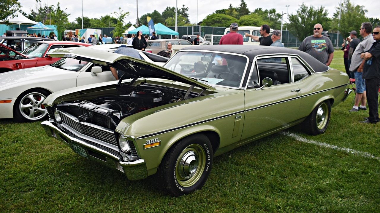 Antique car show at Bellevue Park in Pincourt on June 18.